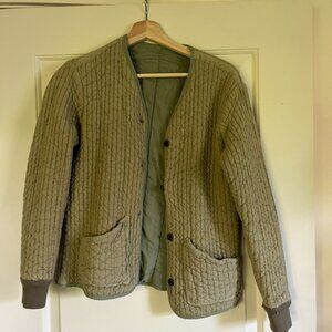 Vintage quilted jacket liner